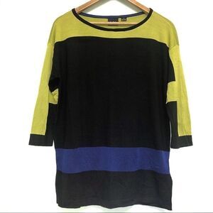 🚨 🆕 Tribal Color Block Longsleeve Top Medium